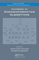 Book cover of: Handbook of Chemoinformatics Algorithms. By: Jean-Loup Faulon