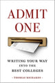 Book cover of: Admit One. By: Thomas Richards