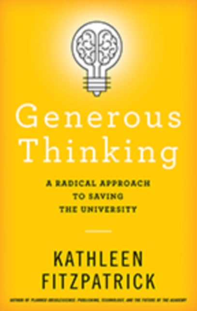 Book cover of: Generous Thinking