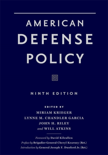 Book cover of: American Defense Policy. By: Miriam Krieger