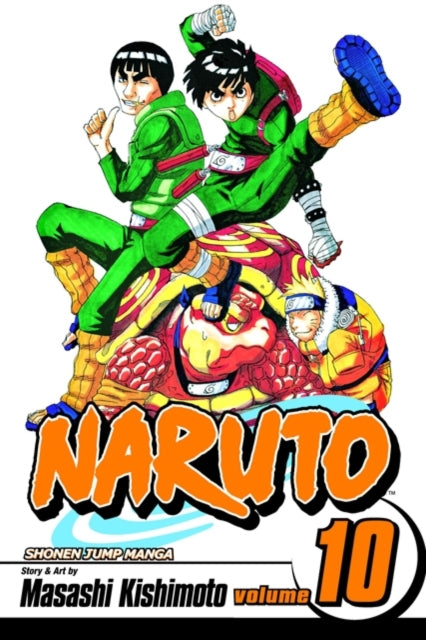 Book cover of: Naruto, Vol. 10. By: Massashi Kishimoto, Masashi Kishimoto