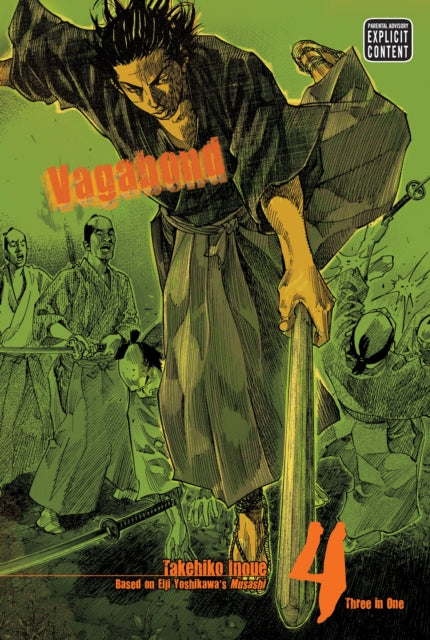 Book cover of: Vagabond (VIZBIG Edition), Vol. 4. By: 井上雄彦
