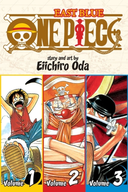 Book cover of: One Piece (Omnibus Edition), Vol. 1
