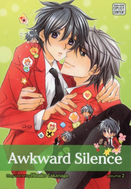 Book cover of: Awkward Silence, Vol. 2. By: Hinako Takanaga
