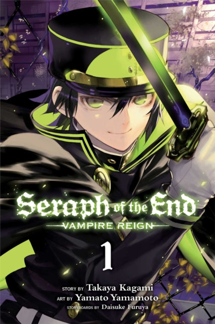 Book cover of: Seraph of the End, Vol. 1. By: Takaya Kagami