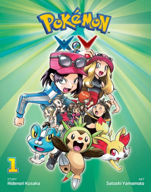 Book cover of: Pokemon X•Y, Vol. 1. By: 日下秀憲 [Hidenori Kusaka]
