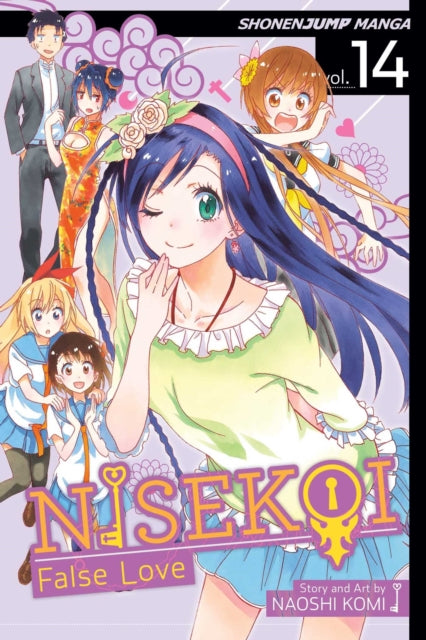 Book cover of: Nisekoi: False Love, Vol. 14. By: Naoshi Komi