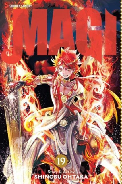 Book cover of: Magi: The Labyrinth of Magic, Vol. 19. By: Shinobu Ōtaka
