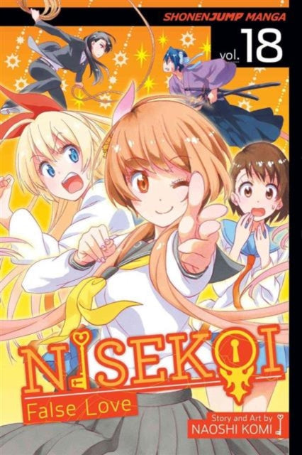 Book cover of: Nisekoi: False Love, Vol. 18. By: Naoshi Komi