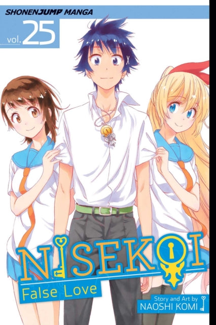 Book cover of: Nisekoi: False Love, Vol. 25. By: Naoshi Komi