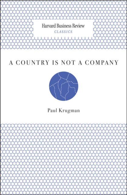 Book cover of: Country Is Not a Company. By: Paul R. Krugman