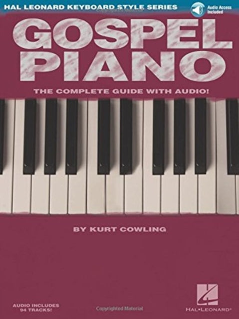 Book cover of: Gospel Piano. By: Kurt Cowling