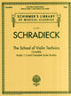 Book cover of: School of Violin Technics Complete