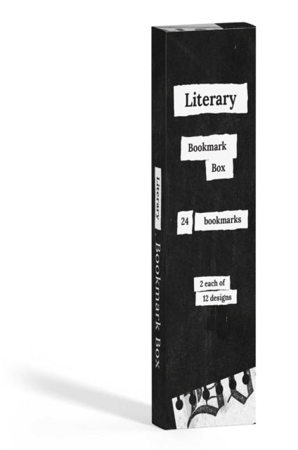 Book cover of: Literary Bookmark Box. By: Gibbs Smith Gift