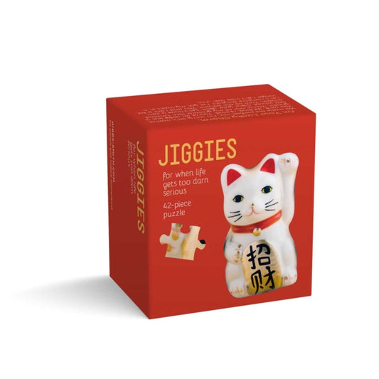 Book cover of: Lucky Cat Jiggie Puzzle 44 Pieces