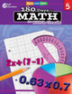 Book cover of: 180 Days™: Math for Fifth Grade. By: Jodene Smith
