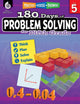 Book cover of: 180 Days™: Problem Solving for Fifth Grade. By: Stacy Monsman
