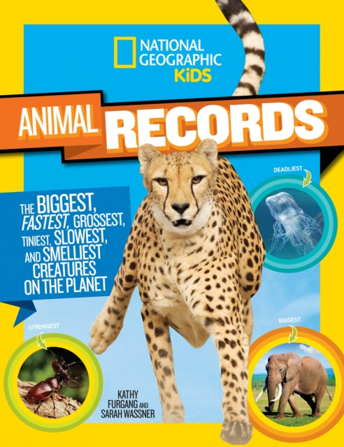 Book cover of: Animal Records. By: Kathy Furgang
