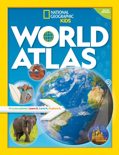 Book cover of: World Atlas. By: National Geographic Kids