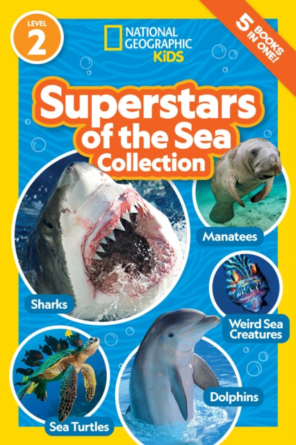 Book cover of: Superstars of the Sea Collection (National Geographic Kids Readers, Level 2). By: National Geographic Kids