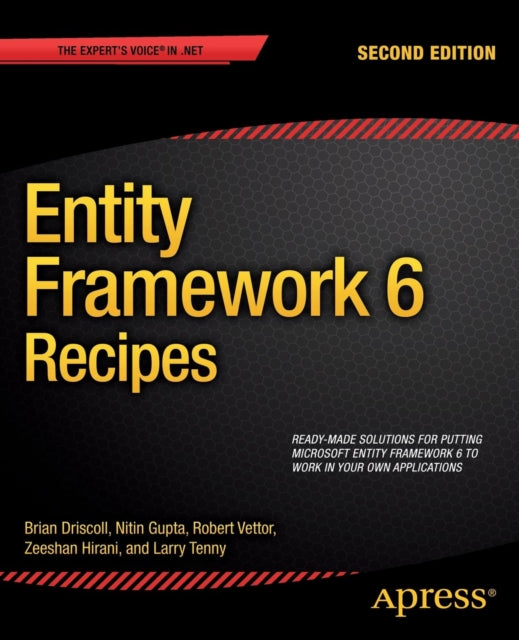 Book cover of: Entity Framework 6 Recipes