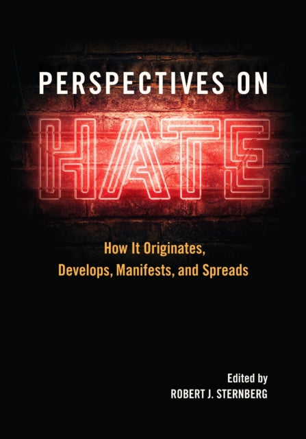 Book cover of: Perspectives on Hate. By: Robert J. Sternberg