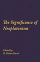 Book cover of: Significance of Neoplatonism. By: Harris