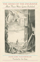 Book cover of: Hand of the Engraver. By: Hans-Jörg Rheinberger