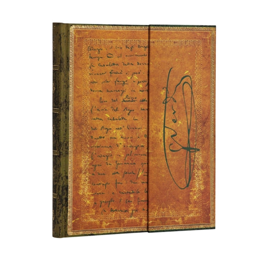 Book cover of: Verdi, Carteggio Lined Hardcover Journal. By: Paperblanks