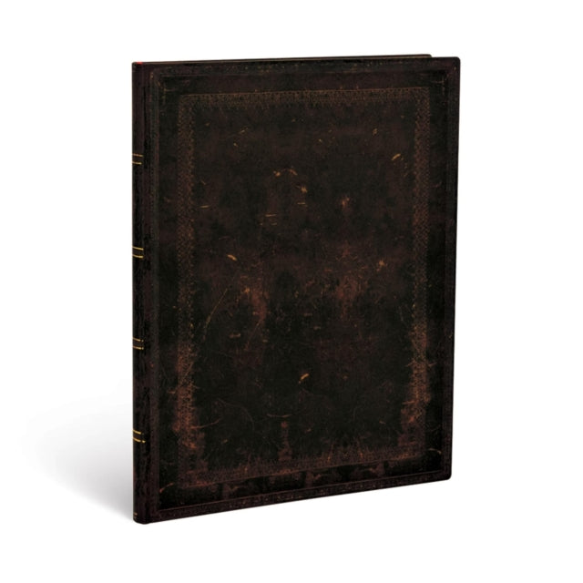 Book cover of: Black Moroccan Bold Ultra Unlined Softcover Flexi Journal (176 pages). By: Paperblanks