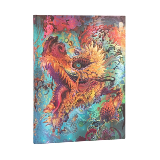 Book cover of: Humming Dragon (Android Jones Collection) Ultra Lined Hardcover Journal. By: Paperblanks