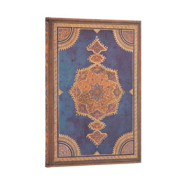 Book cover of: Safavid Indigo (Safavid Binding Art) Grande Unlined Hardcover Journal. By: Paperblanks