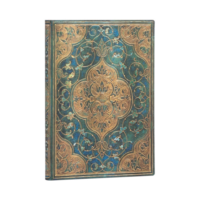 Book cover of: Turquoise Chronicles Midi Unlined Journal. By: Paperblanks