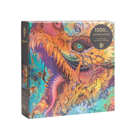 Book cover of: Humming Dragon (Android Jones Collection) 1000 Piece Jigsaw Puzzle