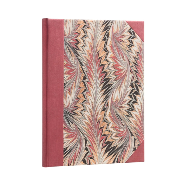 Book cover of: Rubedo (Cockerell Marbled Paper) Ultra Lined Hardcover Journal. By: Paperblanks