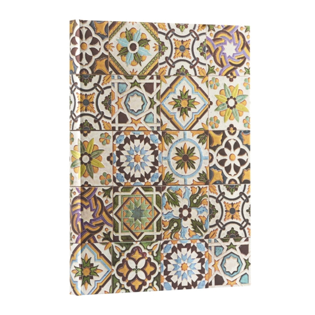 Book cover of: Porto (Portuguese Tiles) Ultra Unlined Hardback Journal (Elastic Band Closure). By: Paperblanks