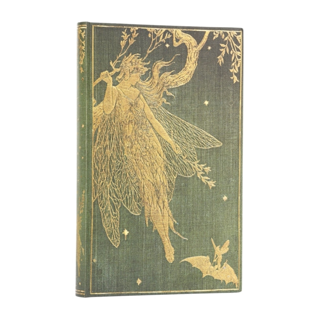 Book cover of: Olive Fairy (Lang’s Fairy Books) Maxi Dot-Grid Hardback Journal (Elastic Band Closure). By: Paperblanks