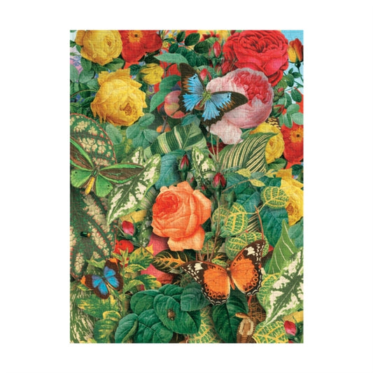 Book cover of: Butterfly Garden (Nature Montages) 1000 Piece Jigsaw Puzzle
