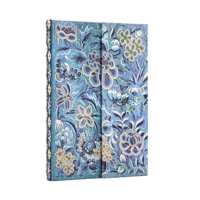 Book cover of: Blue Willow (Celebrate Hanfu) Mini Lined Hardcover Journal (Wrap Closure)