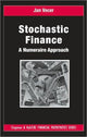 Book cover of: Stochastic Finance. By: Jan Večeř