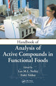 Book cover of: Handbook of Analysis of Active Compounds in Functional Foods. By: Leo M. L. Nollet
