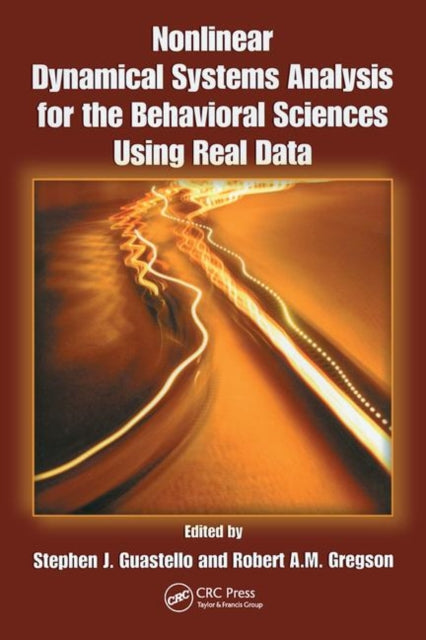 Book cover of: Nonlinear Dynamical Systems Analysis for the Behavioral Sciences Using Real Data