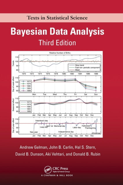 Book cover of: Bayesian Data Analysis