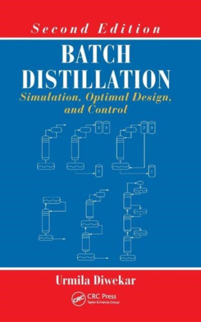 Book cover of: Batch Distillation. By: Urmila M. Diwekar