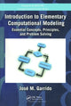 Book cover of: Introduction to Elementary Computational Modeling. By: Jose Garrido