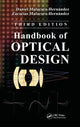 Book cover of: Handbook of Optical Design