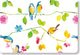 Book cover of: Note Card Watercolor Birds