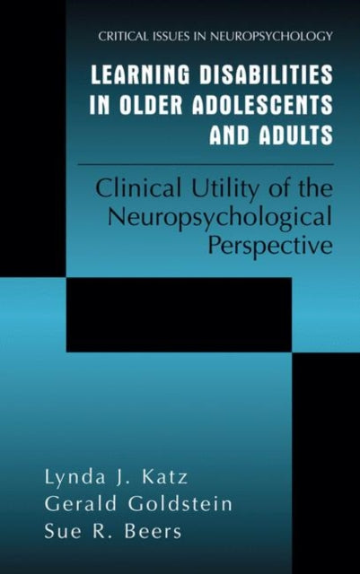 Book cover of: Learning Disabilities in Older Adolescents and Adults. By: Lynda J. Katz