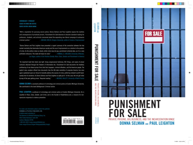 Book cover of: Punishment for Sale. By: Donna Selman