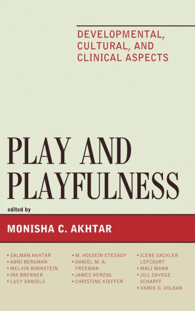 Book cover of: Play and Playfulness. By: Akhtar